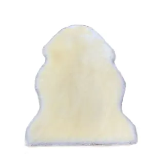 Sheepskin baby rug Baby safe wool rug