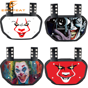 Protectores de Espalda para Fútbol Americano Personalizados para Jóvenes y Adultos, Almohadillas Protectoras de Espalda Baja de Alta Resistencia a Impactos, con Solapas Negras - Product Image 5