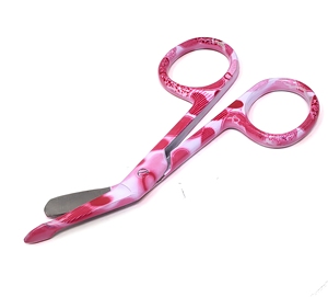 Tijeras para Vendajes Lister de 3.5 Pulgadas, Acero Inoxidable de Alta Calidad, Corazones Rosados, Regalo para Enfermeras, Proveedor Mayorista - Product Image 4