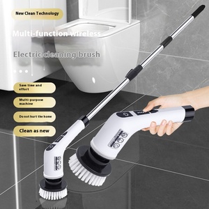 Electric 7&amp;9 in 1 Spin Scrubber <strong>Cleaning</strong> <strong>Brush</strong> - Cordless Electric Scrubber for Bathroom <strong>Shower</strong> and Tile Grout <strong>Cleaning</strong> - Product Image 3