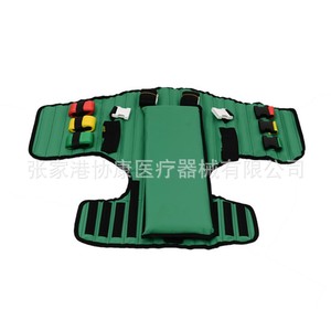 Green Chest And Back Splint For Fracture Fixation Nylon Material Type A - Product Image 3