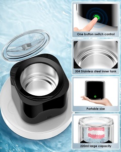 Xách tay siêu âm Jewelry <span class=keywords><strong>Cleaner</strong></span> tốt nhất nhà siêu âm <span class=keywords><strong>Cleaner</strong></span> với 304 thép không gỉ - Product Image 2