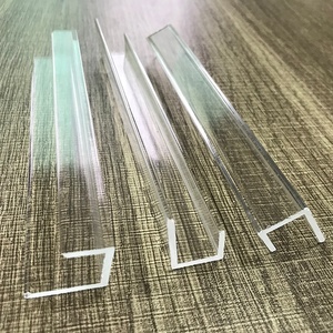 Quảng Châu nhà sản xuất Tùy chỉnh hình dạng khác nhau rõ ràng PMMA nhựa acrylic hồ sơ - Product Image 1