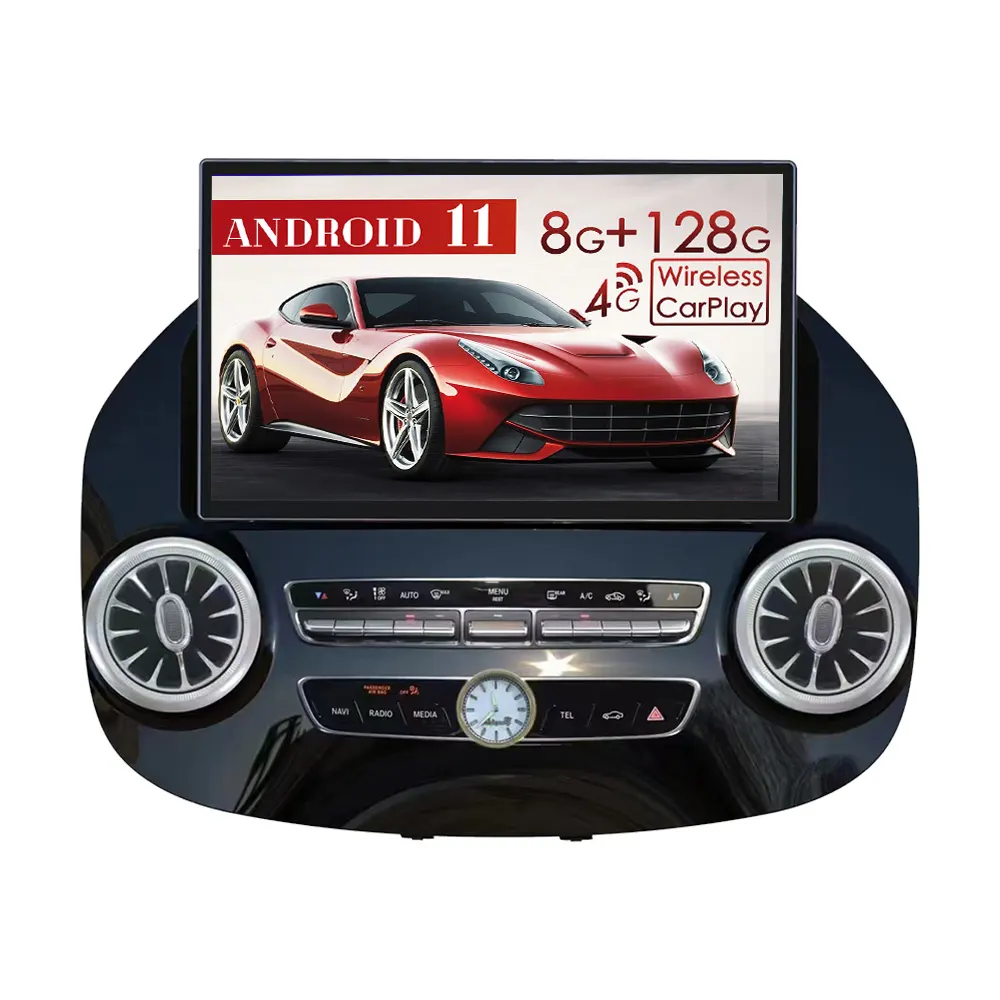 13.3 pollici per Mercedes Benz Vito W447 Autoradio Stereo Multimedia Player 2Din Autoradio GPS Navi Screen