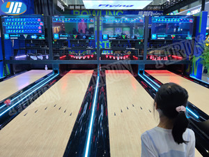 Machine de <span class=keywords><strong>bowling</strong></span> miniature interactive d'intérieur, à monnayeur, équipement de divertissement familial - Product Image 3