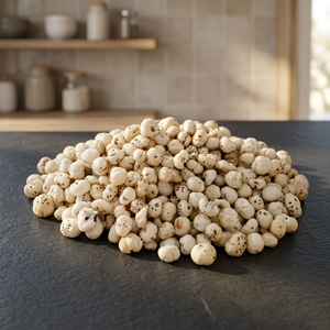 Makhana Séché de Qualité Supérieure, Grand Format, Sélectionné à la Main, Grade AD, Croustillant, Faible en Gras, Collation Saine, Forme Ronde, Vrac, 25kg, Exportateur Inde - Product Image 5
