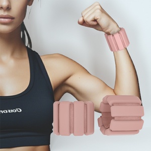 <span class=keywords><strong>Pesas</strong></span> de Tobillo Unisex Más Vendidas, de Silicona, Impermeables, con Velcro Desmontable, 300g, <span class=keywords><strong>para</strong></span> <span class=keywords><strong>Entrenamiento</strong></span> de Fuerza, Natación y Fitness - Product Image 4