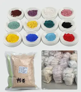24 Color Ceramic Medium Temperature Glaze Powder Ceramic Glaze Pottery Art Pigment Powder