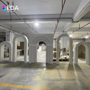 Arche en acrylique LEDA, classique, simple, pour la décoration de la scène d'entrée de mariage, pour les événements festifs - Product Image 3