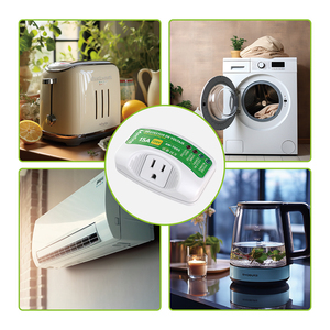 Protector de Voltaje 120V 15A para EE. UU., 125J, Retardo de 3 Minutos, Protección Contra Baja Tensión (90V) y Sobretensión (140V), para Refrigerador, <span class=keywords><strong>TV</strong></span>, Aire Acondicionado, Latinoamérica - Product Image 4