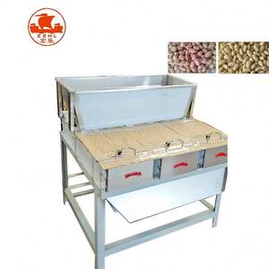 Peladora de cáscara de maní de 200-800kg, máquina para asar y pelar maní - Product Image 4