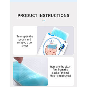 Parche de enfriamiento para niños a precio de fábrica de productos terapéuticos OEM ODM más vendidos para la fiebre - Product Image 4