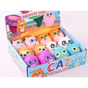 Juguetes de Silicona Suave TPR con Forma de Animales, Mini Juguetes Antiestrés para Apretar, Gato, Cerdo, Bola de Harina, para Niños de 5 a 7 Años - Product Image 5
