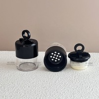 Poudre cosmétique personnalisée Bang Bang, mini-bandeau en forme de champignon, houppette en maille de coton, matériau de sous-conditionnement pour poudre de miel