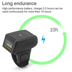 우수한 품질 2D 무선 블루투스 핑거 링 스캐너 널리 응용 프로그램 블루투스 QR 코드 스캐너 슈퍼마켓에 사용 - Product Image 4