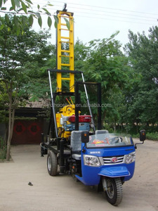 Foreuse de puits portable montée sur camion à trois roues, prix pour 100m et 200m - Product Image 3