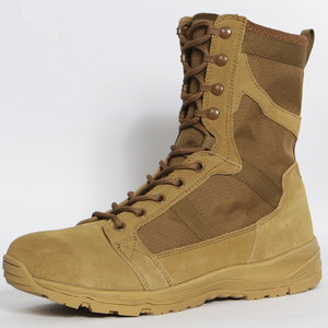 TSL0115 Light Weight <b>Spring</b> Summer Autumn Breathable Leather Light Weight Desert <b>Boots</b> - Product Image 1