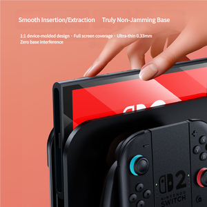 Protector de Pantalla de Vidrio Templado con Marco de Alineación Automática a Prueba de Golpes de Grado Militar para Consola <span class=keywords><strong>Nintendo</strong></span> Switch 2, Venta al Por Mayor - Product Image 5