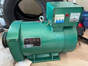 Alternador Síncrono Trifásico de CA sin Escobillas 100% Cobre, 10kW, Marco Abierto, Control Remoto, Refrigerado por Agua, 380V/400V 50/60Hz - Product Image 2