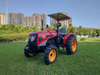 Kudat Vente Chaude Tracteur Agricole Mini 4x4 Compact à Moteur Diesel 4 Temps Haute Efficacité 3200kg Garantie 1 An Multi-Usage