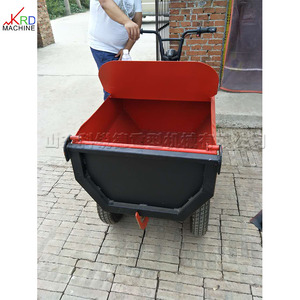 इलेक्ट्रिक थ्री व्हील डम्पर गाड़ी की बड़ी बैटरी क्षमता स्व-डंपिंग निर्माण स्थल, रेत सीमेंट के लिए परिवहन ट्रॉली - Product Image 4