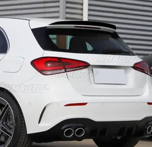 Pour Mercedes Classe A W177 A180 A160 A200 A220 A250 A45 A35 2019-2023 Aileron arrière Kit carrosserie Spoiler de toit arrière Accessoires auto - Product Image 4