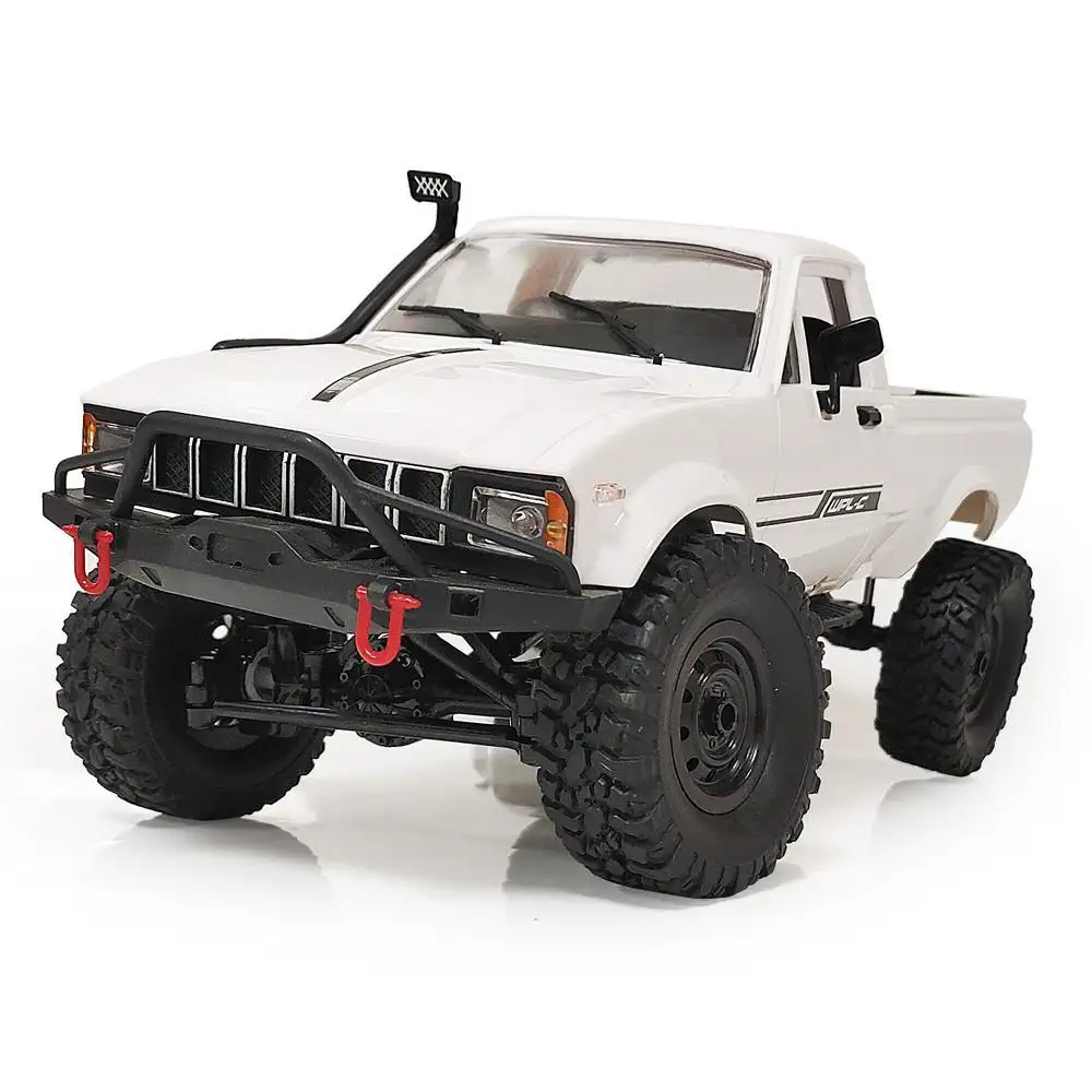 4WD 1/16 Kit 2.4G Crawler Off Road 2CH Vehicle Models With Motor Servo and Head Light RC Car