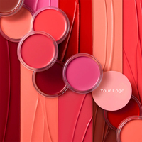 Haute Qualité 8 Couleurs Marque Privée Étanche Blush Vegan Lèvre Joue Yeux Crémeux Blush Palette Surligneur Maquillage Crème Blush