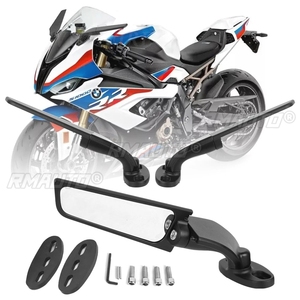 thumbnail image 2 of Yamaha YZF R1 R3 R6 R15 Stealth Wing Fin Rearview Mirror – Wind Swivel Foldable (Unbranded) 2 of 4