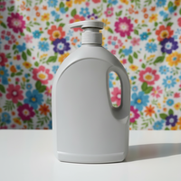 Bouteille de 750 ml en PEHD pour adoucissant textile avec poignée, emballage plastique personnalisé pour lessive