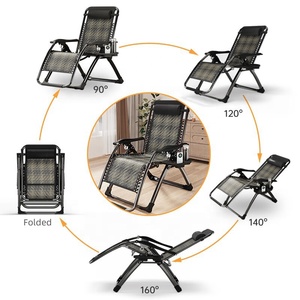 Mobilier d'extérieur <span class=keywords><strong>chaise</strong></span> <span class=keywords><strong>longue</strong></span> pliante portable en métal PE rotin <span class=keywords><strong>chaise</strong></span> <span class=keywords><strong>longue</strong></span> en tissu <span class=keywords><strong>chaise</strong></span> <span class=keywords><strong>longue</strong></span> de plage <span class=keywords><strong>chaise</strong></span> inclinable - Product Image 5