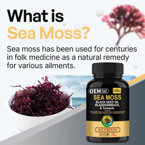 검은 씨 오일 방광 크랙 심황 16-in-1 보충제 공동 지원 바다 이끼 캡슐 - Product Image 5