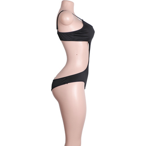 ชุดเต้นรำแบบโลหะ ชุดชั้นในแบบสตริปเปอร์ ชุดบอดี้สูทแบบแปลกใหม่ ชุดคลับแวร์ ชุดเต้นรำ ชุดแสดงบนเสา ชุดคอสตูมไนต์คลับ - Product Image 4