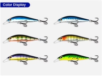 Vente chaude Action réaliste l'eau nouveau leurre dur artificiel Oem Minnow