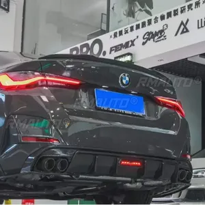 สปอยเลอร์หลังสำหรับ BMW ซีรีส์ 4 G26 4 ประตู ปี 2021 2022 2023 ชุดแต่งสปอยเลอร์หลัง BMW G23 อุปกรณ์ตกแต่งรถยนต์ สปอยเลอร์ฝากระโปรงท้าย - Product Image 3
