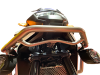 Support de Paddock pour Moto MV Moto Guzzi de Qualité Supérieure, Usiné CNC pour Barre de Protection Moto, en Acier/Acier Inoxydable/Aluminium
