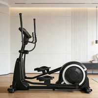 Vélo d'exercice manuel électrique pour usage domestique, nouveau design, entraîneur elliptique d'intérieur avec système de freinage magnétique pour la musculation