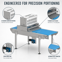 Nouvelle machine à couper le pain à moteur ultrasonique 220V, coupe-aliments pour boulangerie