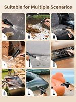 Mini souffleur d'air comprimé électrique sans fil 110000 tr/min, outil de nettoyage portable puissant pour clavier de PC