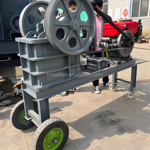 Frantoio a mascelle primario PE250*400 con motore AC e cuscinetti, alta efficienza, lunga durata, prezzo competitivo per la frantumazione di rocce e minerali - Product Image 3