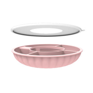 Tasse de tyran de glace transfrontalière avec couvercle <span class=keywords><strong>Assiette</strong></span> à collation Coupe à collation Stanley <span class=keywords><strong>Assiette</strong></span> à fruits Convient pour tasse en silicone 40oz 30oz - Product Image 6