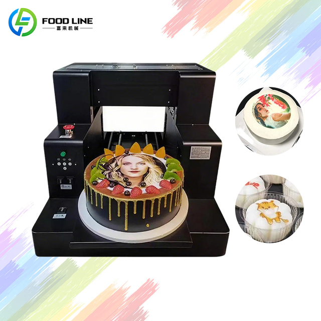 Inkjet Printer for Food Edible Food Printer Face Color Food Printer for Cake