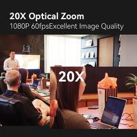 Luckimage 20x SDI NDI IP Équipement de Vidéoconférence Caméra PTZ Système de Conférence Audiovisuelle Tout-en-un