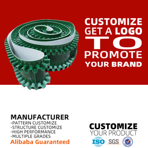 Gıda endüstrisi için endüstriyel yeşil PVC konveyör bant - Product Image 2