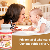 Compléments de fertilité pour femmes, soutien prénatal naturel, acide folique, équilibre hormonal, renforcement de la santé, 60 comprimés