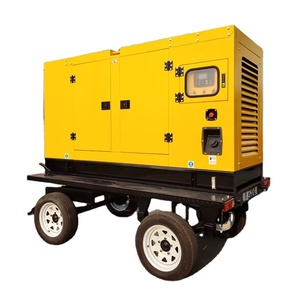 Générateur portable super silencieux de Chine 25KVA 80kVA 64KW 50Hz 1800 tr/min 24V démarrage refroidi par eau - Product Image 1