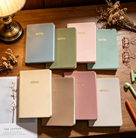 Carnet de notes/agenda A5 en similicuir rigide personnalisé avec logo, 100 feuilles, reliure cousue, vente en gros, idéal pour cadeaux et commandes en vrac
