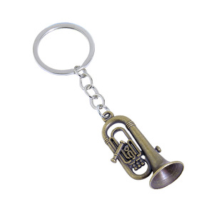 Vente en gros Nouveau design de porte-clés d'<span class=keywords><strong>instruments</strong></span> de musique de simulation en métal Porte-clés saxophone pour mélomanes - Product Image 6