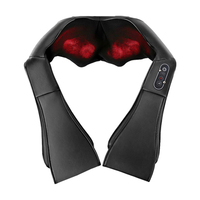 Ceinture de massage 3D sans fil EMOKA électrique personnalisée pour le cou et les épaules, avec fonction de pétrissage, de vibration et de chauffage, pour la spondylosis cervicale