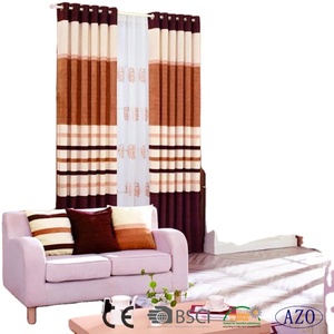 Patchwork heimtextilien großhandel blackout typ jacquard vorhänge für wohnzimmer - Product Image 1